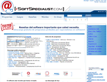 Tablet Screenshot of es.softspecialist.com